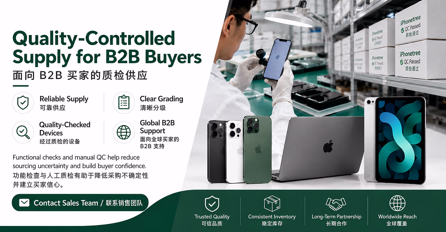 Why Quality Control Matters When Sourcing Pre-Owned Apple Devices in Bulk article cover