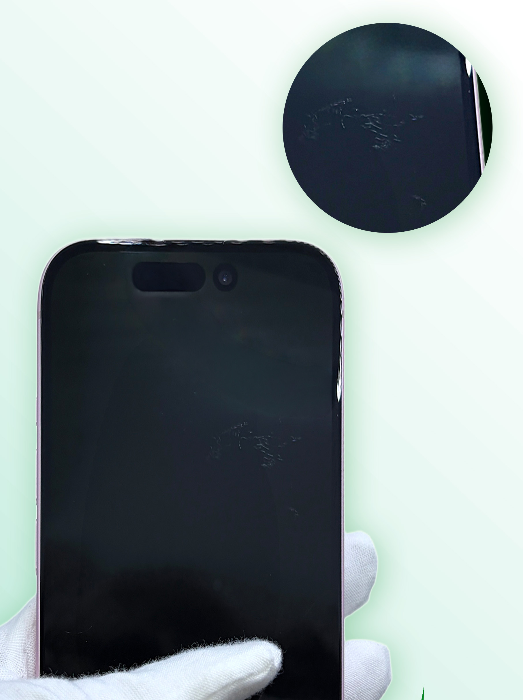 iPhone AB 级外观状况示例 1