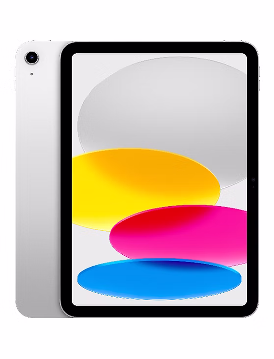 Silver iPad 11 front and back