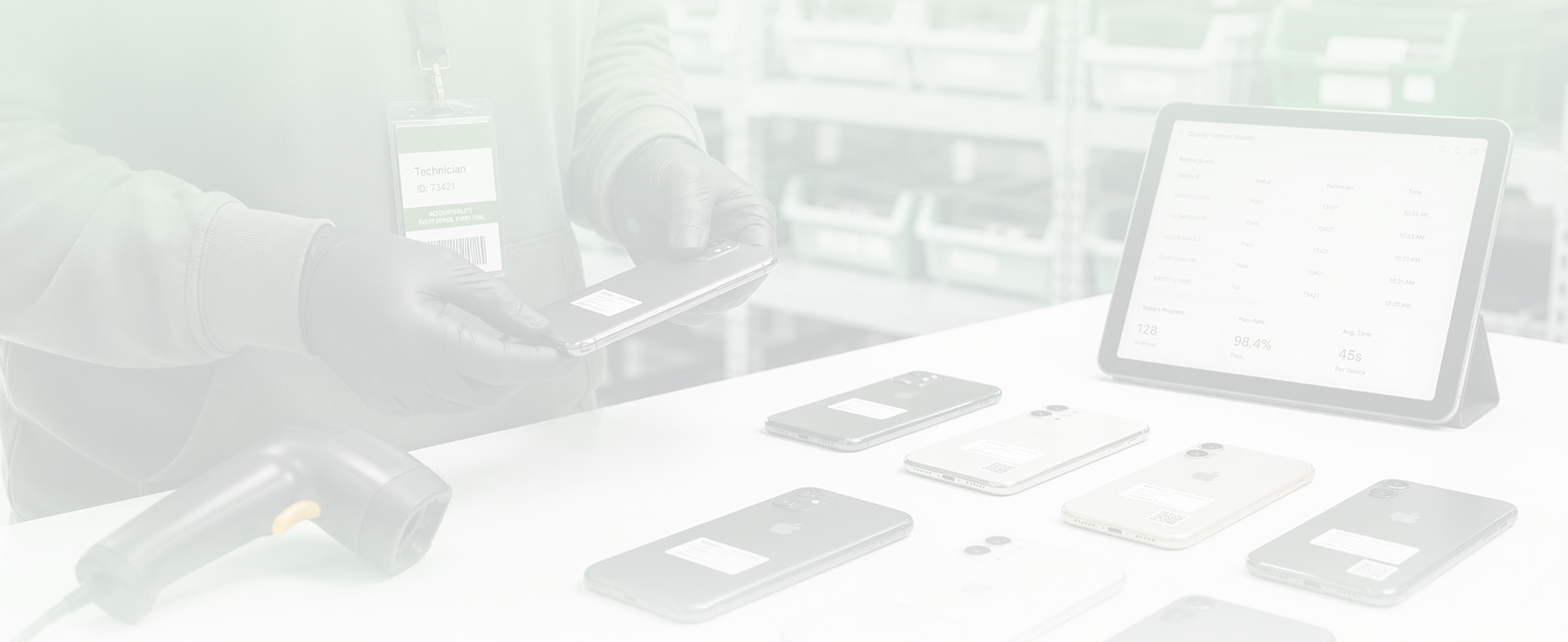 香港二手 Apple 装置品质控制流程